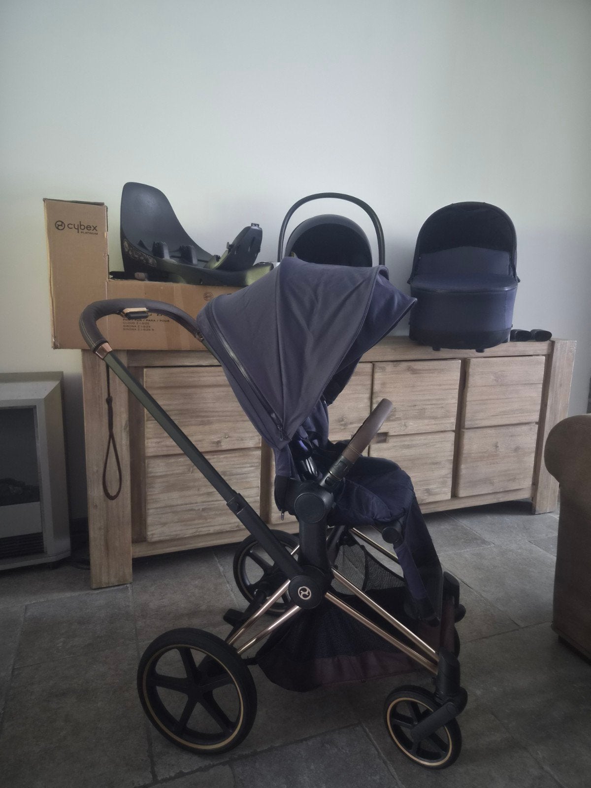 poussette Cybex Priam Blue Navy., Enlèvement, Comme neuf, Poussette, Autres marques