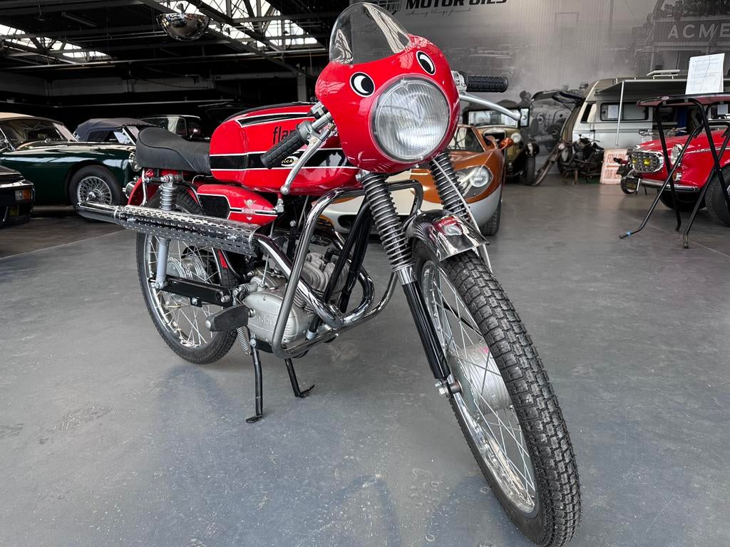 Flandria Rekord 5 - 1968 - gerestaureerd! Zeldzaam model., Autres marques, 4 vitesses, Classe B (45 km/h), Enlèvement