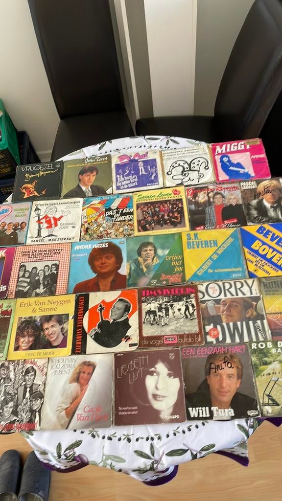 Lot vinyles 45 tours, Enlèvement, Comme neuf