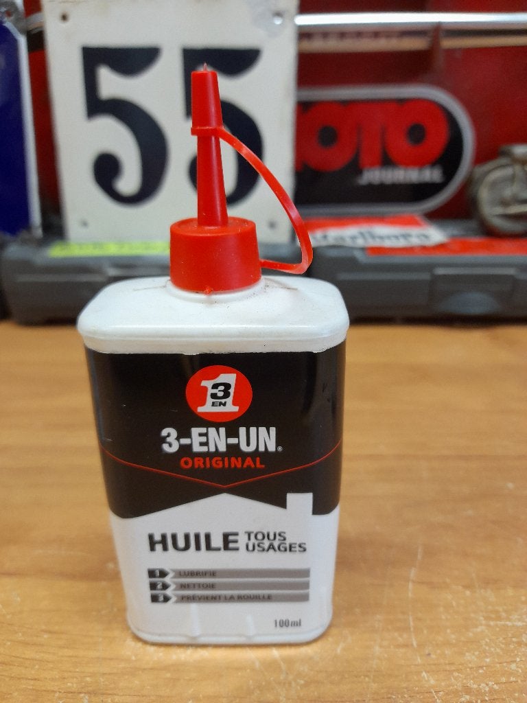 ancienne burette huile vide 3 en 1 tous usages, Envoi, Utilisé, Autres types