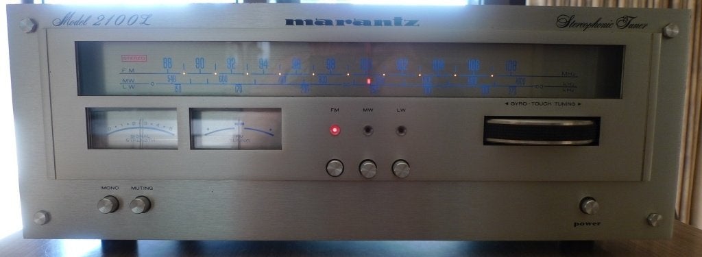 Marantz Tuner 2100L, Ophalen of Verzenden, Gebruikt, Analoog
