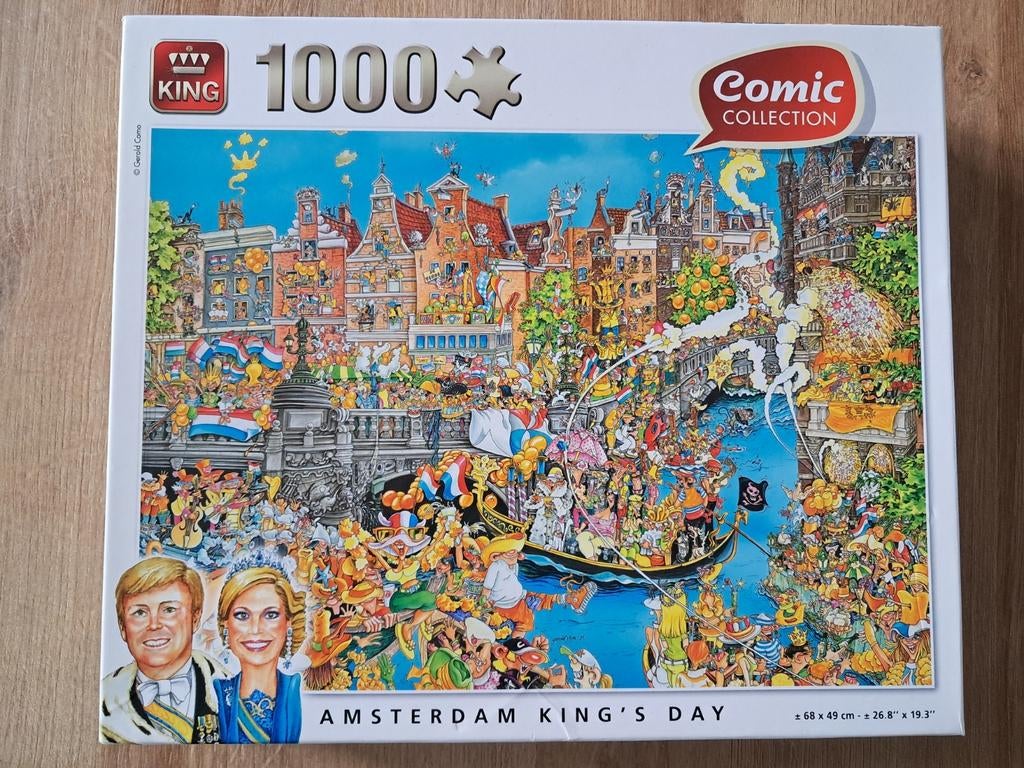 Puzzel King Comic Collection, Ophalen of Verzenden, 500 t/m 1500 stukjes, Zo goed als nieuw, Legpuzzel