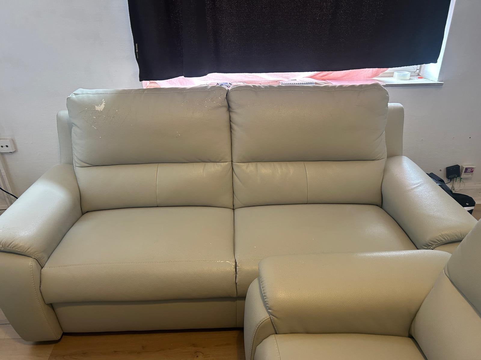 Bank en fauteuils te koop, Ophalen of Verzenden, Zo goed als nieuw, Vierpersoons of meer