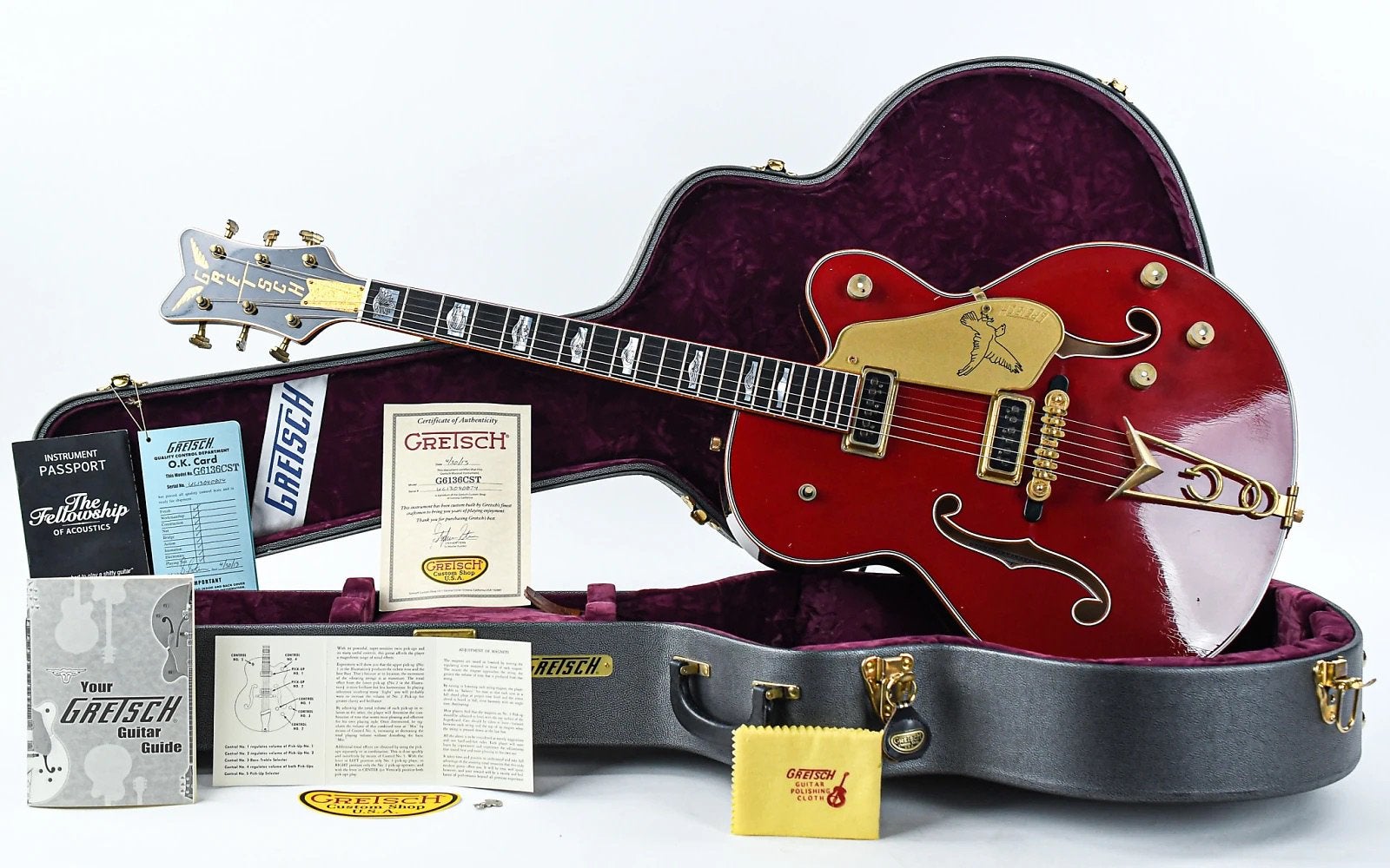Gretsch Falcon CS Stephen Stern, Musique & Instruments, Instruments à corde | Guitares | Électriques, Comme neuf, Fender, Enlèvement