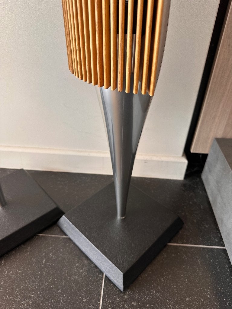 Bang & Olufsen Beolab 18 Alu/Silver met Oak lamellen - B&O, TV, Hi-fi & Vidéo, Enceintes, Compatible son surround/home cinéma