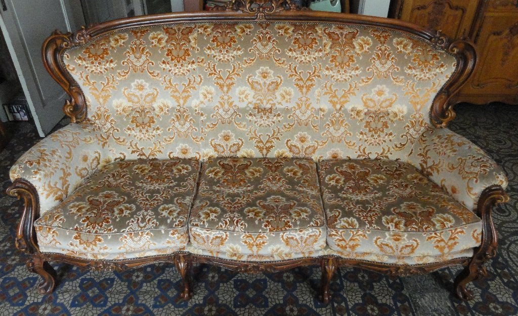 Ancien canapé + 2 Fauteuils, Enlèvement