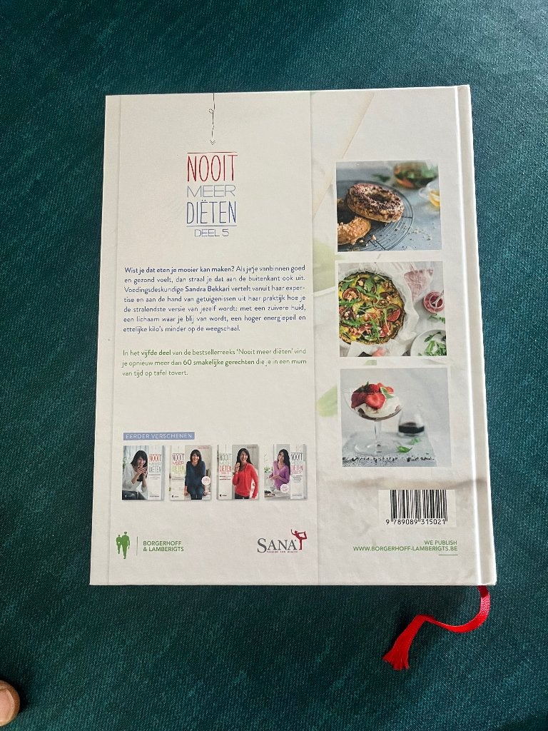 Nooit meer diëten deel 5 Sandra bekkari, Boeken, Ophalen, Voorgerechten en Soepen, Zo goed als nieuw, Sandra Bekkari