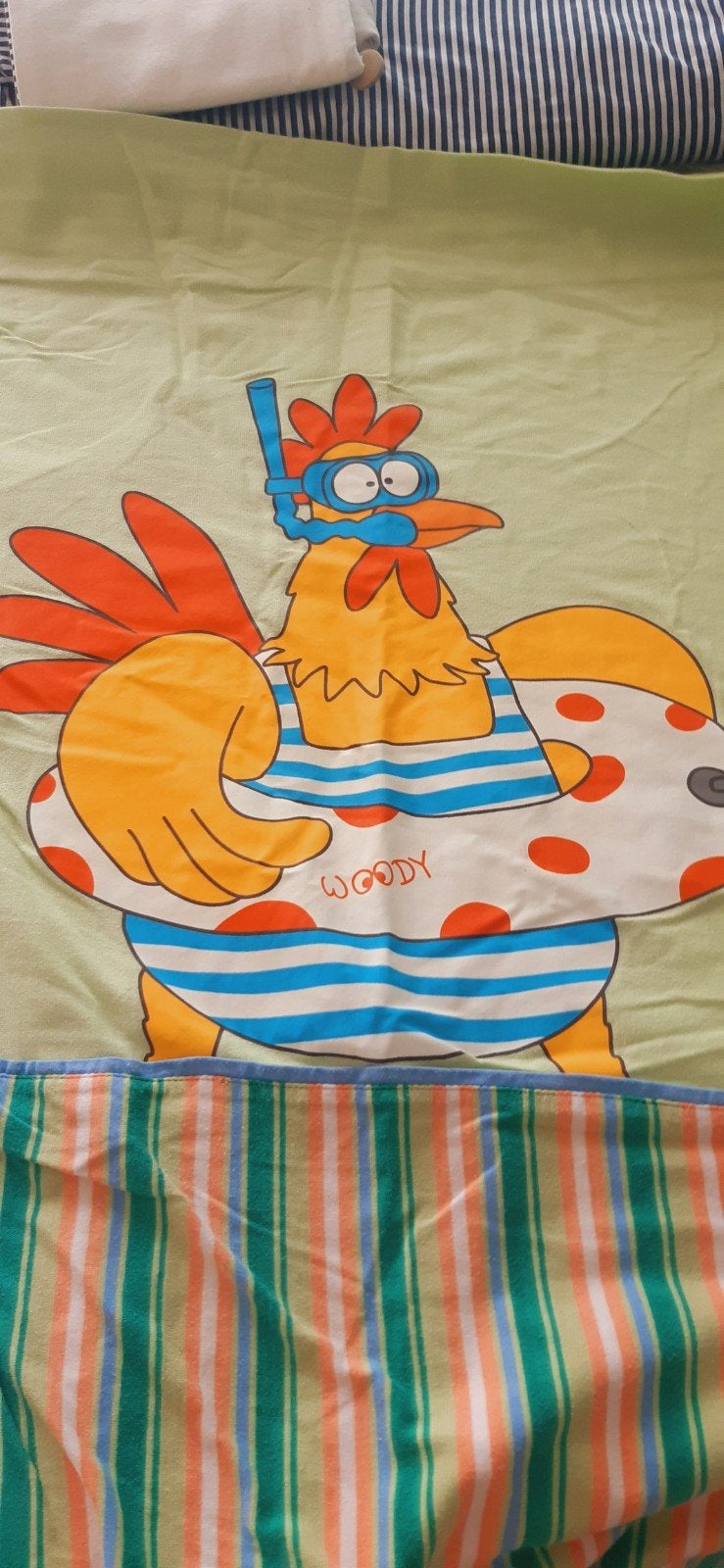 Donsdekenovertrek van Woody voor kinderbed, Kinderen en Baby's, Ophalen, Kinderbed