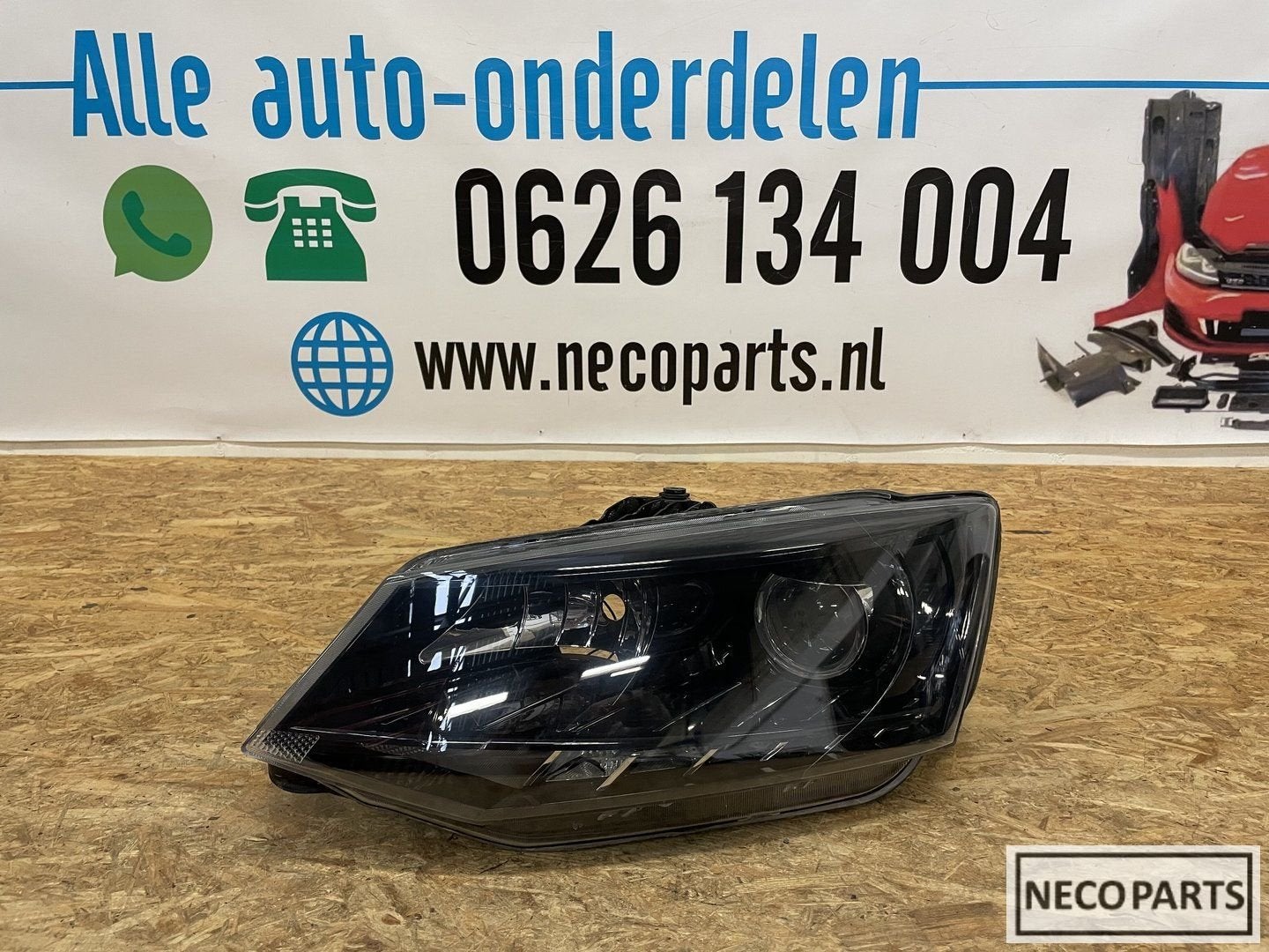 SKODA FABIA H7 LED KOPLAMP LINKS 6V1941015B ORIGINEEL, Auto-onderdelen, Gebruikt, -, -, Ophalen of Verzenden