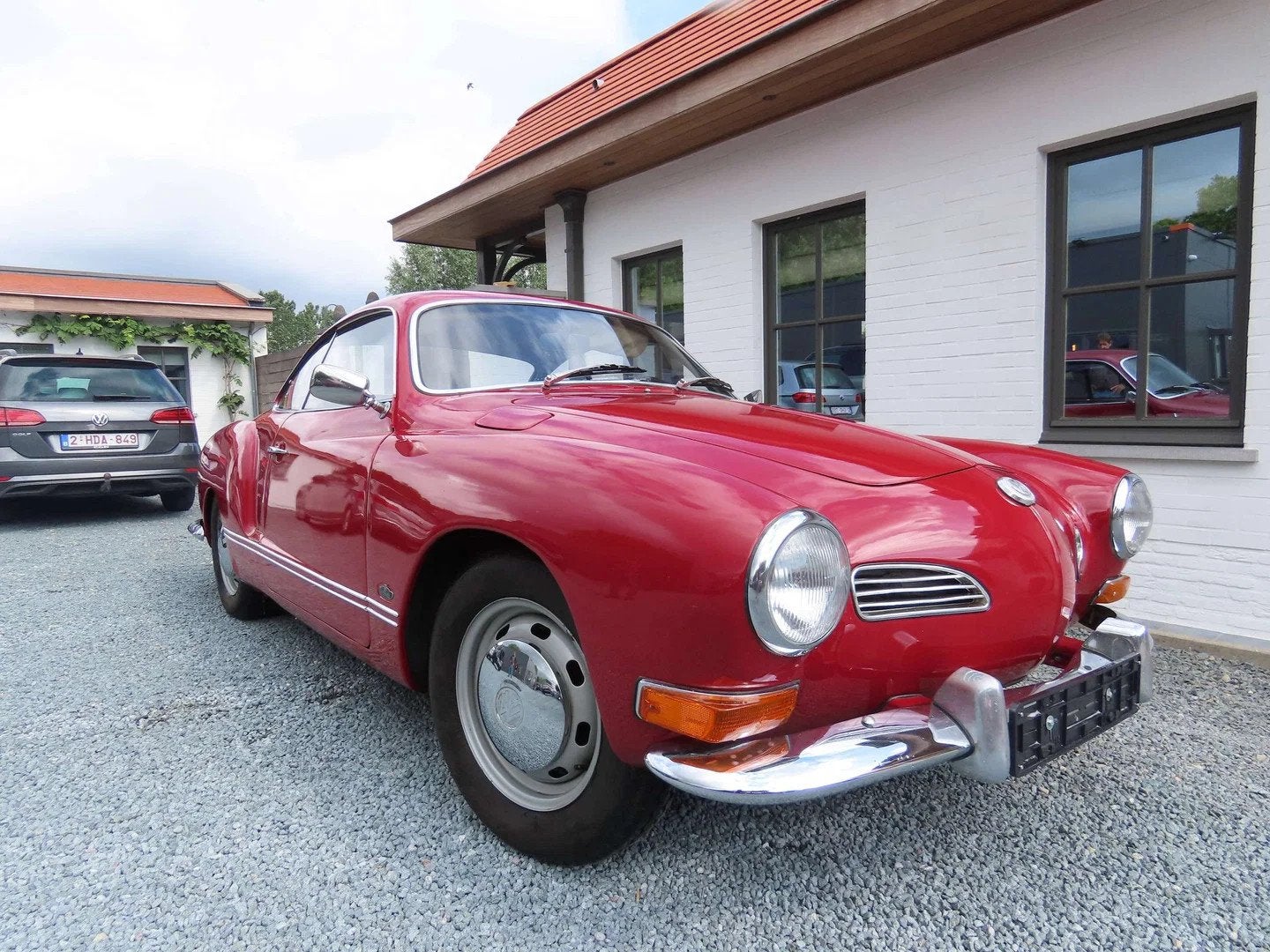 Volkswagen Karmann Ghia, Autos, Achat, Intérieur cuir, Entreprise, Noir