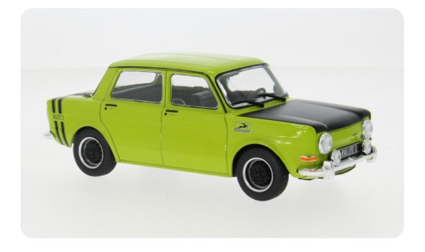 Simca Rally 2 1/24 Whitebox, Ophalen of Verzenden, Zo goed als nieuw