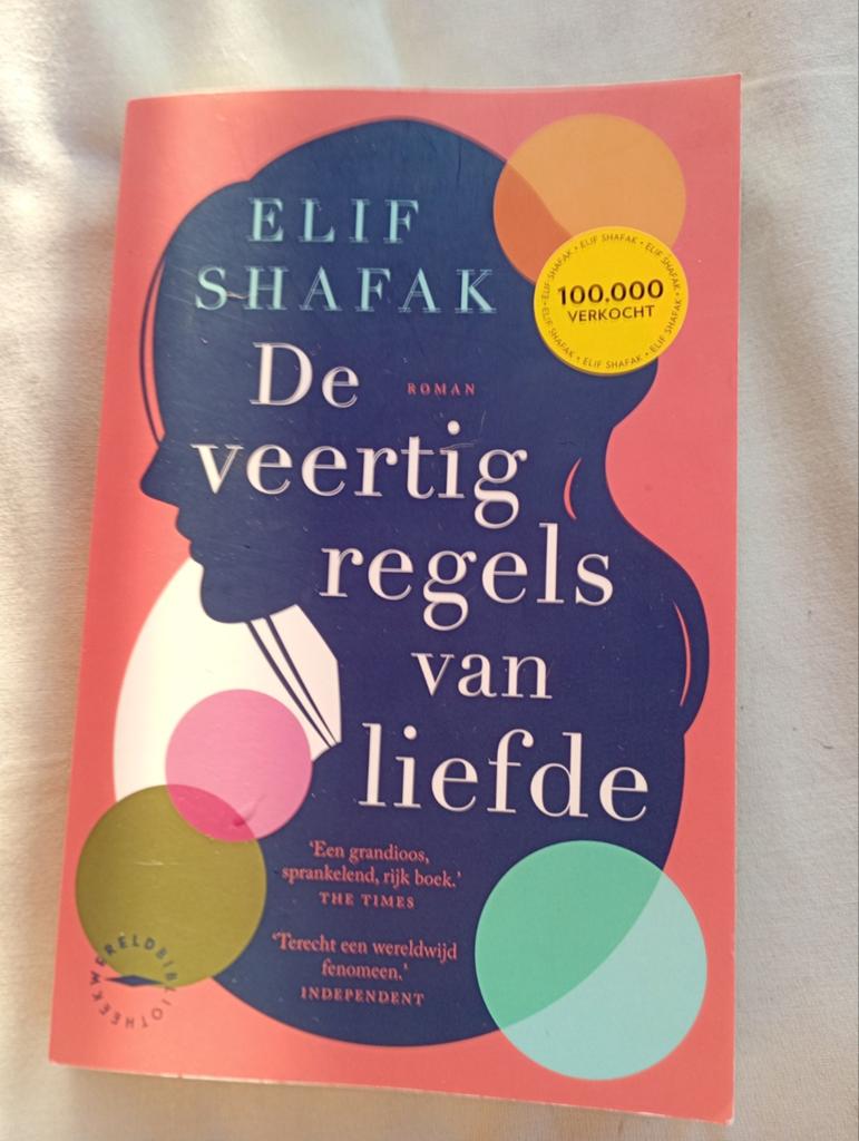 Elif Shafak - De veertig regels van liefde, Boeken, Ophalen of Verzenden, Zo goed als nieuw, Elif Shafak