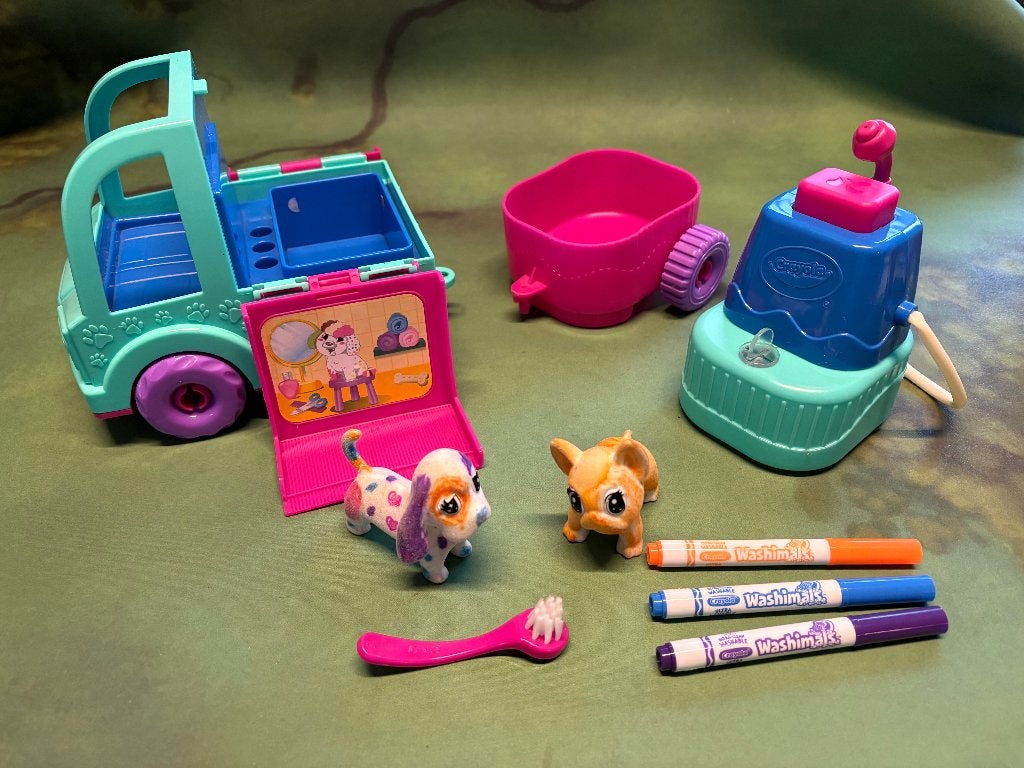 Washimals Pets mobile auto speelset, Ophalen of Verzenden, Gebruikt, Knutselen