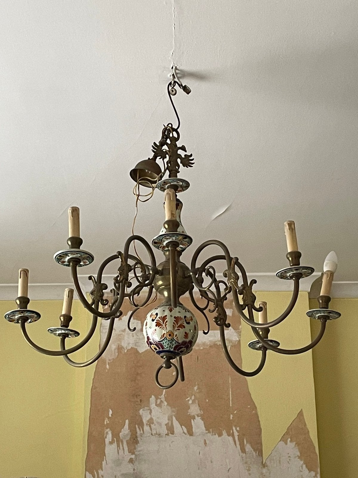 Lustre ancien, Maison & Meubles, Lampes | Lustres, Enlèvement, Utilisé