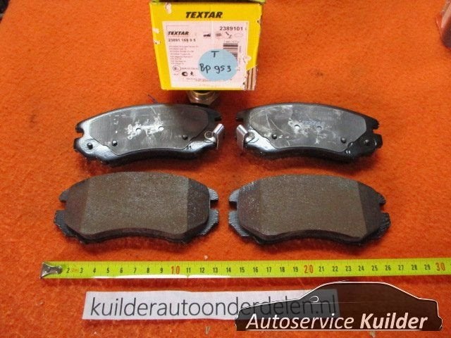 Remblokken voorzijde Hyundai Coupe II Tuscon JM Kia Sportage, Neuf, Hyundai, -, -