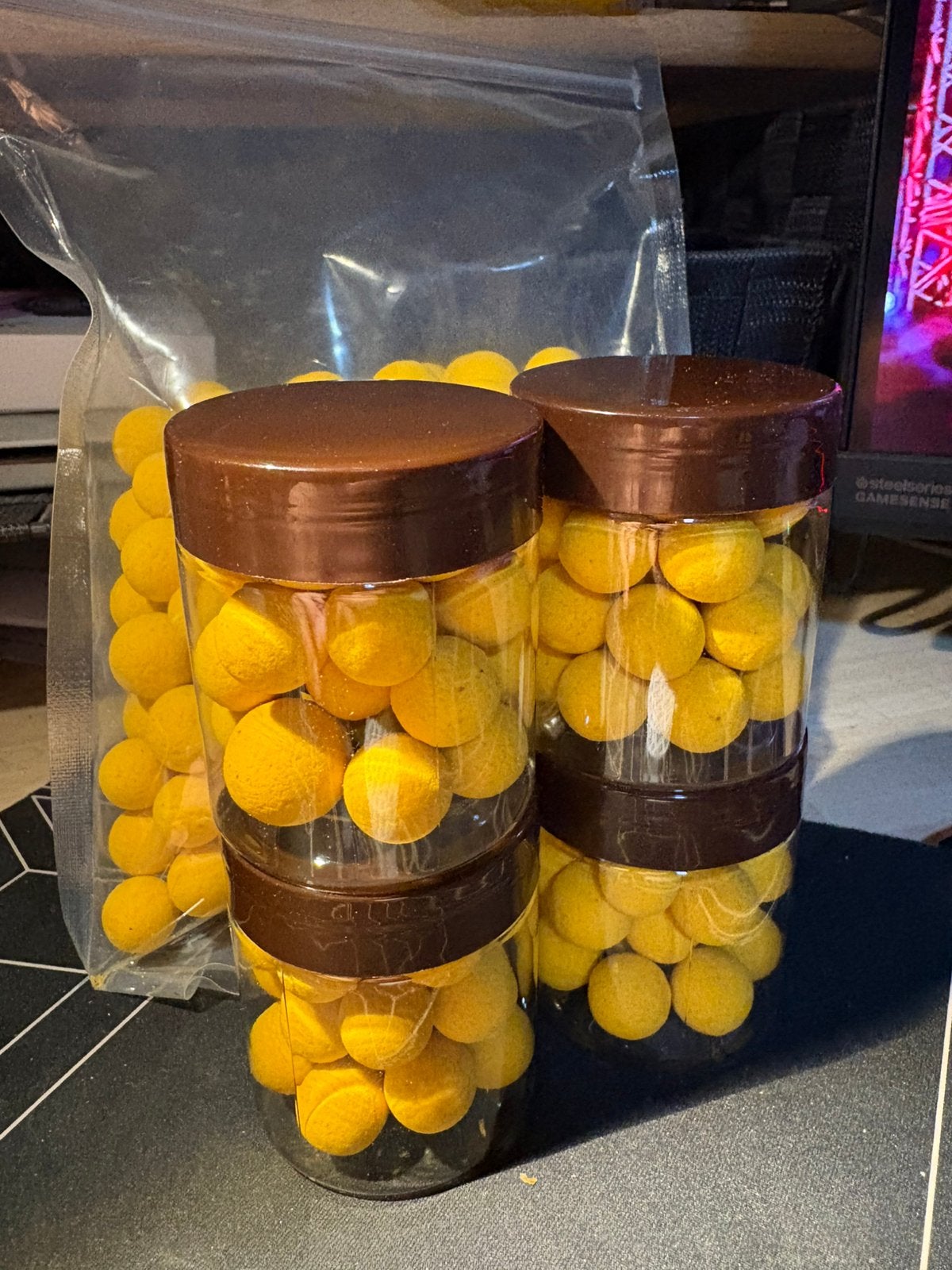 pineapple popups 15mm strong scent, Watersport en Boten, Hengelsport | Karpervissen, Ophalen of Verzenden, Zo goed als nieuw, Overige typen