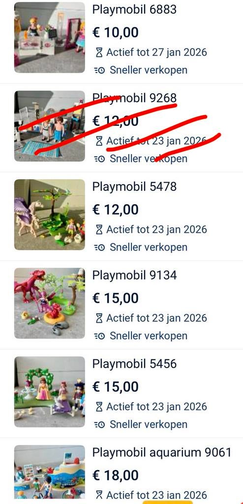 5 sets Playmobil - (dragon, princesse, ville, aquarium...), Enlèvement ou Envoi, Utilisé, Ensemble complet