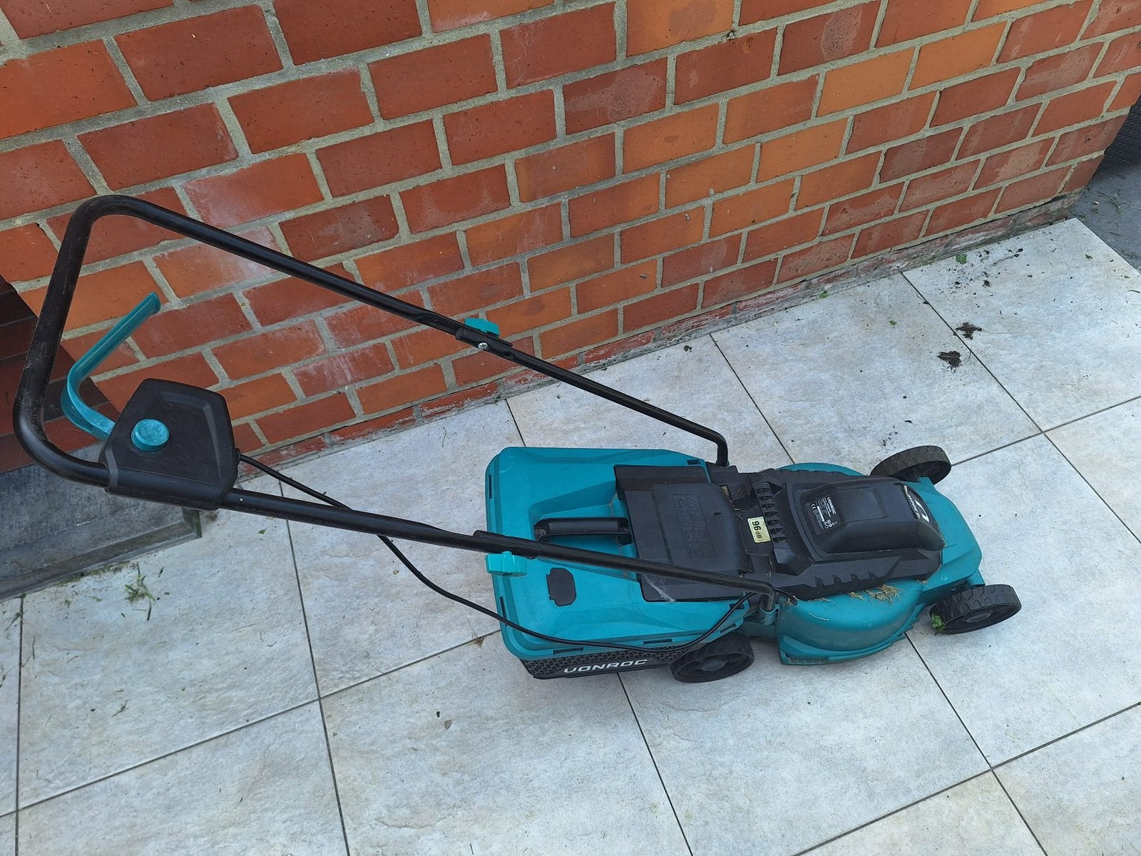 Vonroc elektrische grasmaaier, Enlèvement, Comme neuf, Tondeuses à gazon électriques