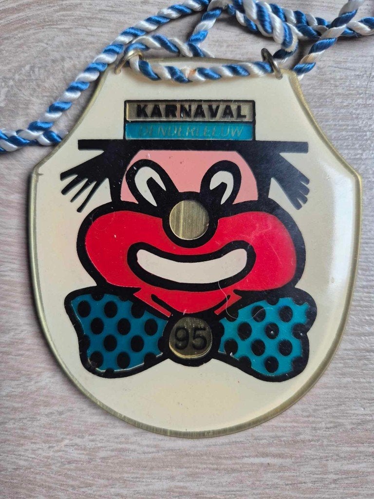 Carnaval medaille Denderleeuw 1995, Ophalen of Verzenden