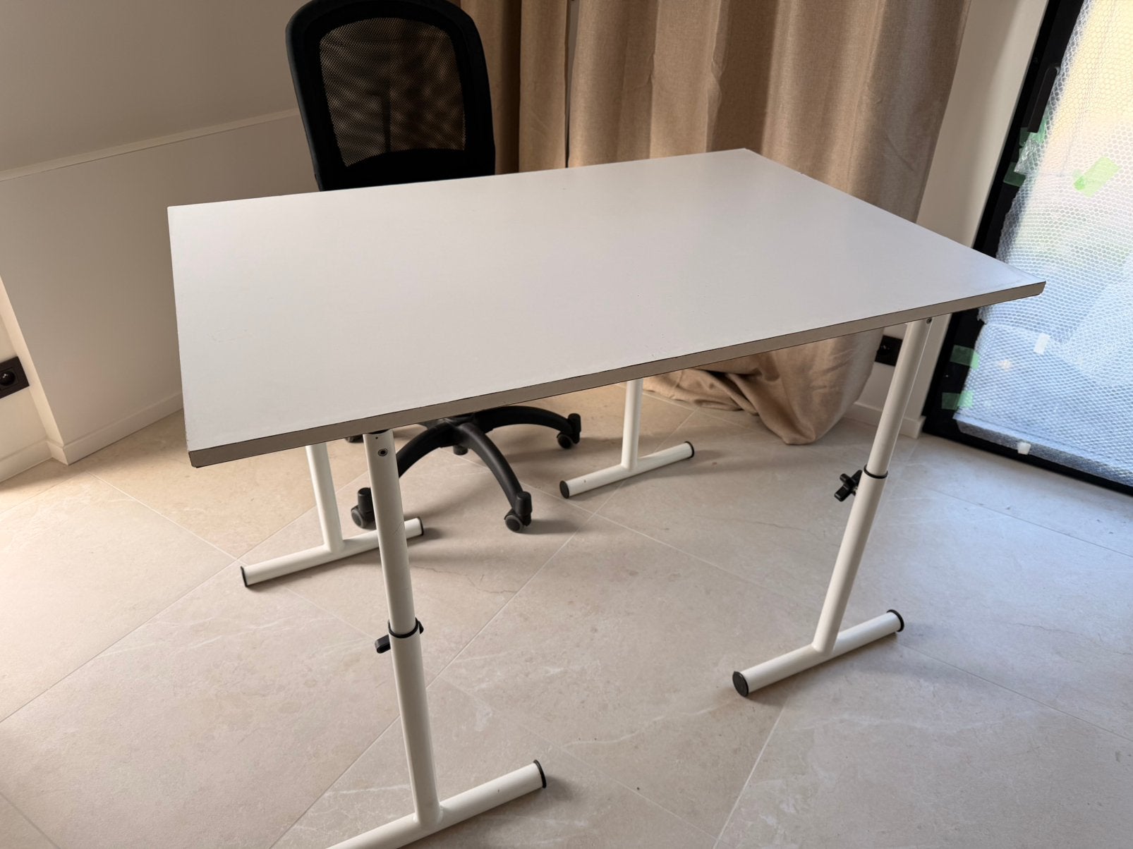Plateau bureau dn bois 1m/1m20, Maison & Meubles, Comme neuf, Enlèvement, IKEA, Bois