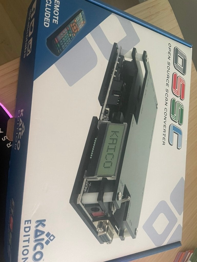 OSSC Open Source Scan Converter Kaico Edition retrogaming, Ophalen of Verzenden, Zo goed als nieuw, PlayStation