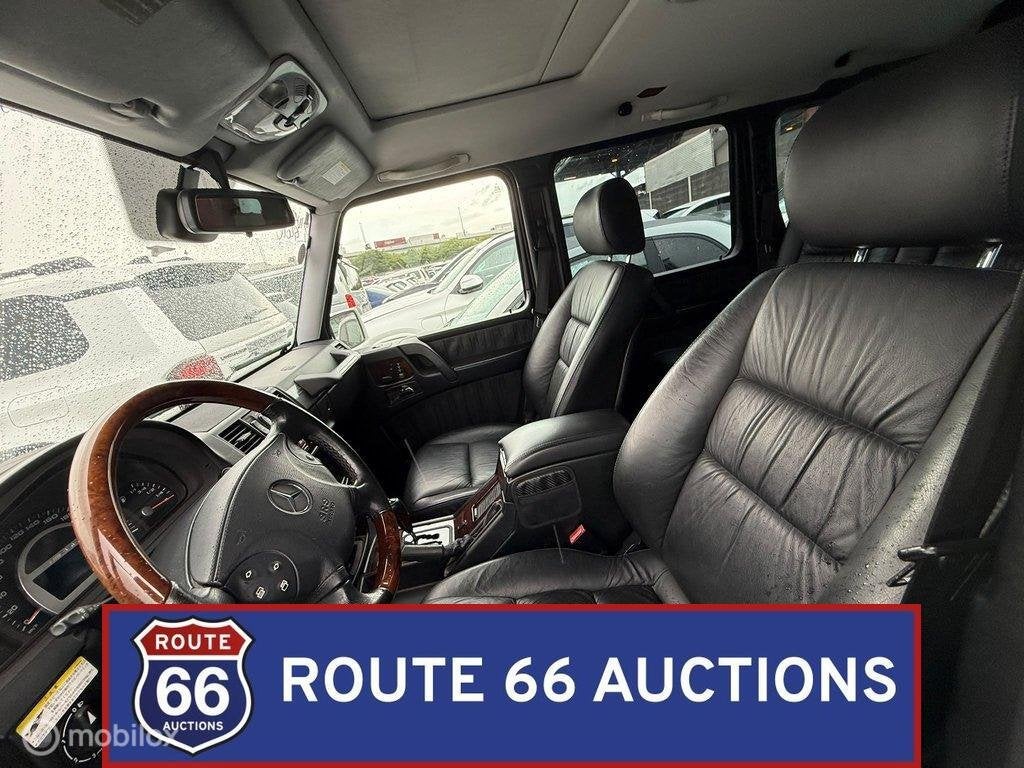 Mercedes-Benz G 55 AMG Kompressor | 2005 | Route 66 Auctions, Auto's, Gebruikt, G-Klasse, Zwart, Bedrijf
