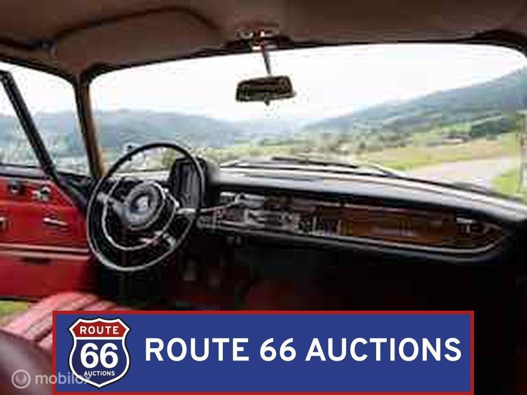 Mercedes-Benz 220 SEb | 1964 | Route 66 Auctions, Zwart, Mercedes-Benz, Bedrijf, Handgeschakeld