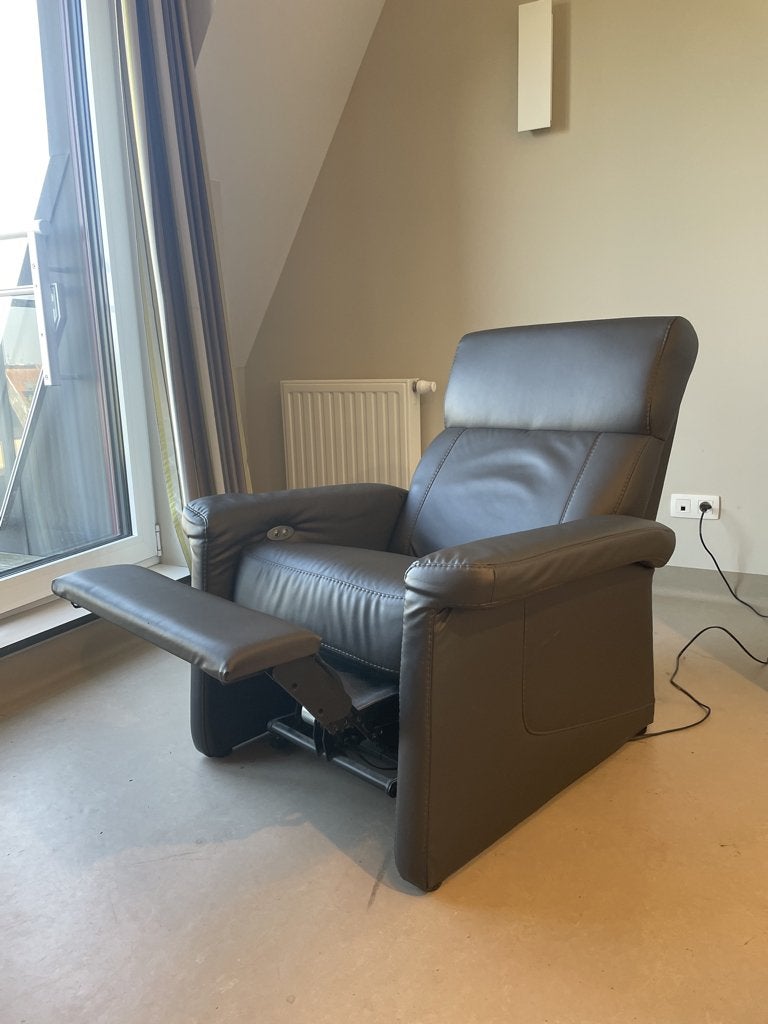 relaxzetel, merk Ciar, Huis en Inrichting, Ophalen, Eenpersoons, Minder dan 75 cm, Leer