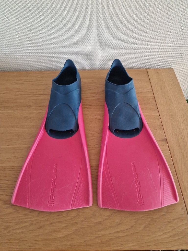 Palmes de snorkeling NABAIJI - Taille 36/37 - Occasion, Enlèvement ou Envoi, Utilisé, Palmes de natation ou de plongée