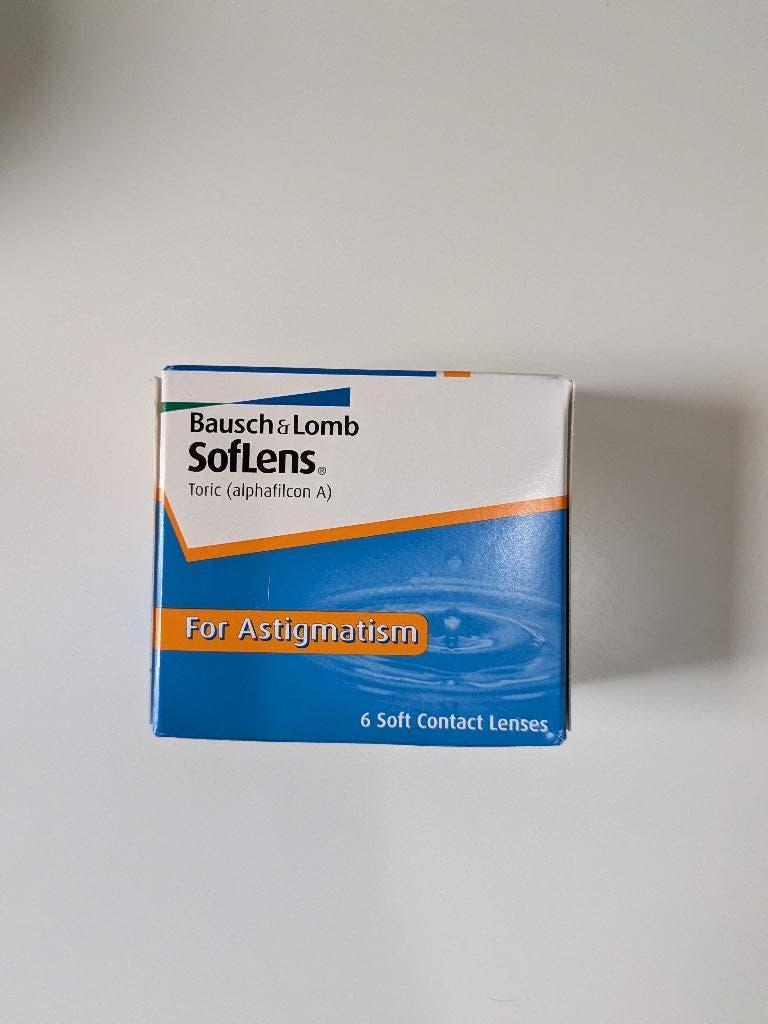 Soflens Toric 5 lenzen SPH -3.00 // CYL -1.25 AX 180 BC 8.5, Neuf, Autres marques, Enlèvement ou Envoi, Autres couleurs