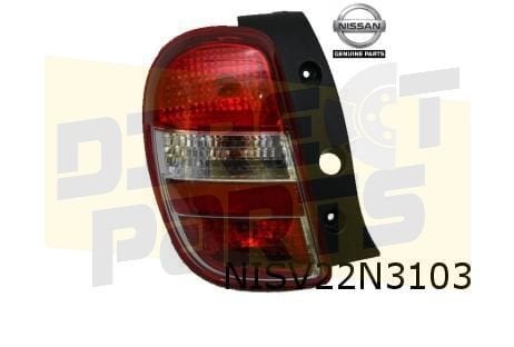 Nissan Micra achterlicht Links Origineel! 265551HA1B, -, Verzenden, -, Nieuw