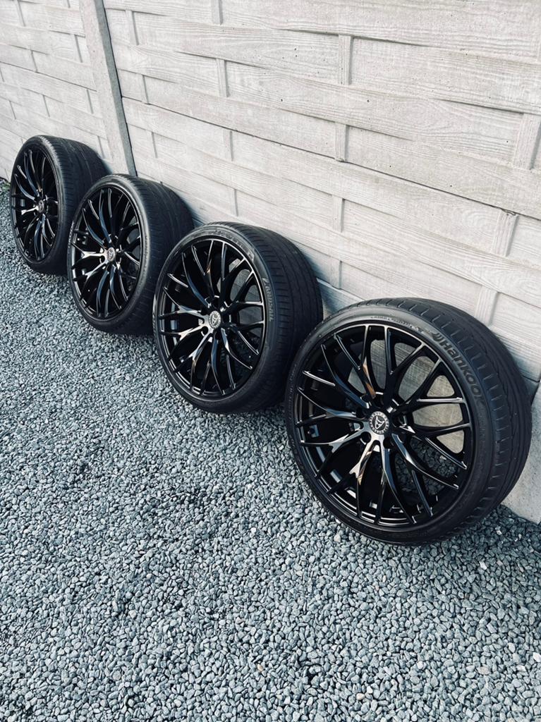 19 inch 5x114 Velgen met banden, Auto-onderdelen, Banden en Velgen, Banden en Velgen, 235 mm, Zomerbanden, Ophalen