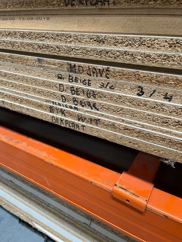 3 platen unilin dune beige TE KOOP (helft v/d prijs), Doe-het-zelf en Bouw, Platen en Panelen, Ophalen, Zo goed als nieuw