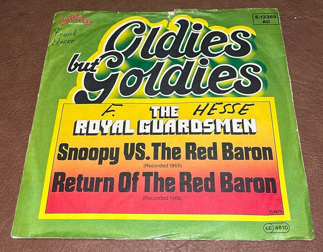 The Royal Guardsmen ‎– Snoopy Vs. The Red Baron - 7” vinyl, Enlèvement ou Envoi, Utilisé