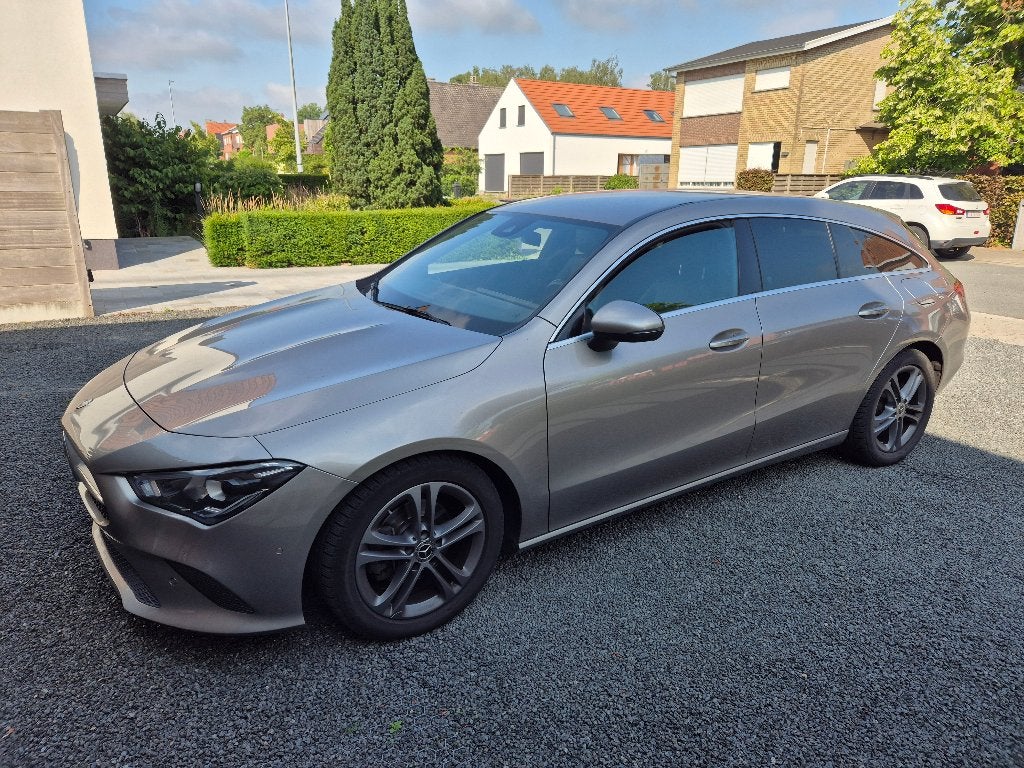 Mercedes CLA 180 shooting brake, Auto's, Mercedes-Benz, CLA, Parkeersensor, Leder en Stof, Beige