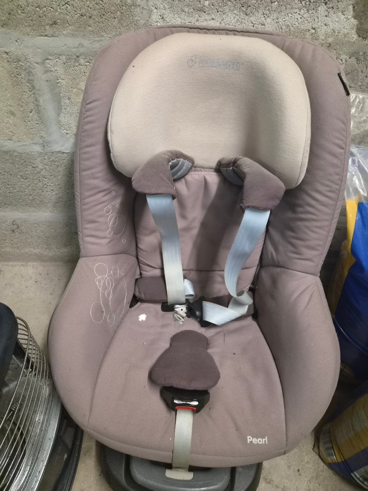 Maxi cosi pearl, Enlèvement, Isofix