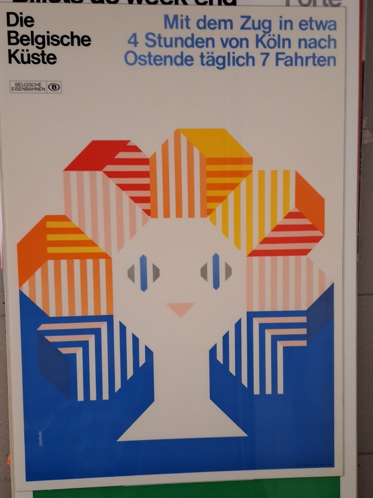 3 ORIGINELE NMBS POSTERS! - Pasture, Ophalen of Verzenden