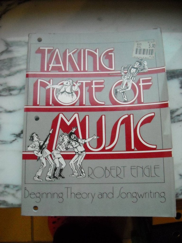 Taking Note of Music:Beginning Theory and Songwriting, Livres, Enlèvement, Comme neuf, Autres sujets/thèmes