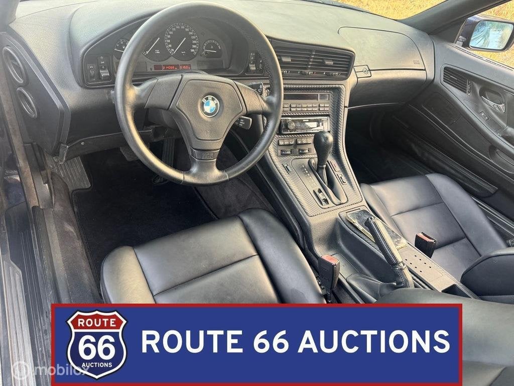 BMW 840Ci | 1995 | Route 66 Auctions, Auto's, Oldtimers, Zwart, Bedrijf, Handgeschakeld, Overige carrosserie