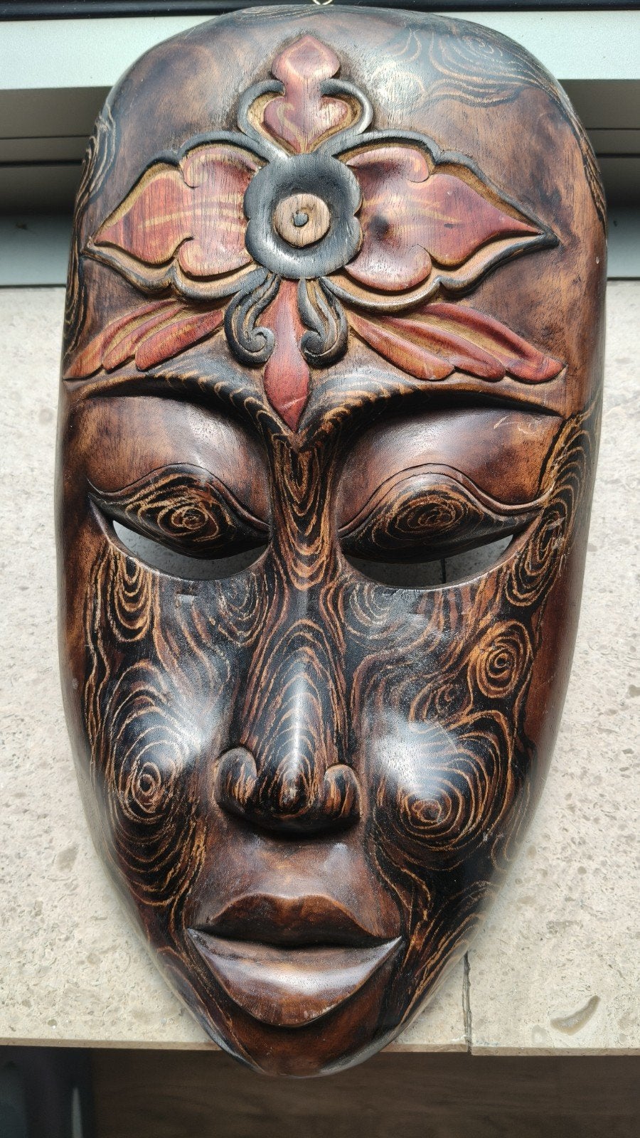 afrikaans masker handgemaakt, Enlèvement ou Envoi, Masque, Fait main, Bois