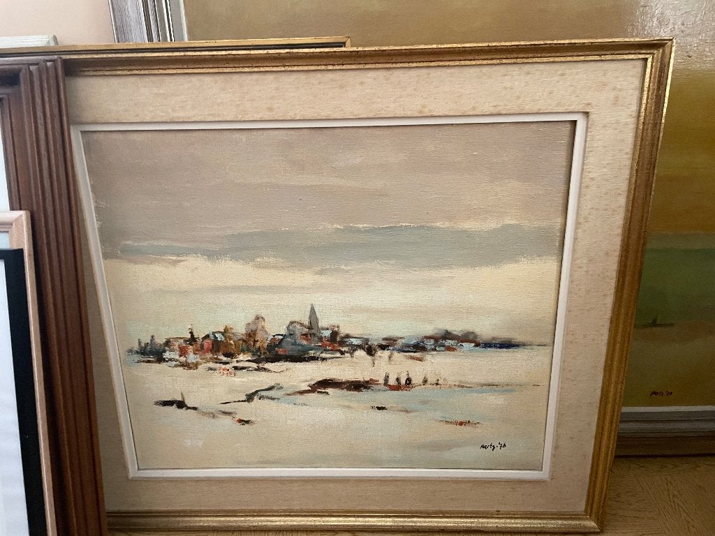 schilderij, Ophalen, Schilderij
