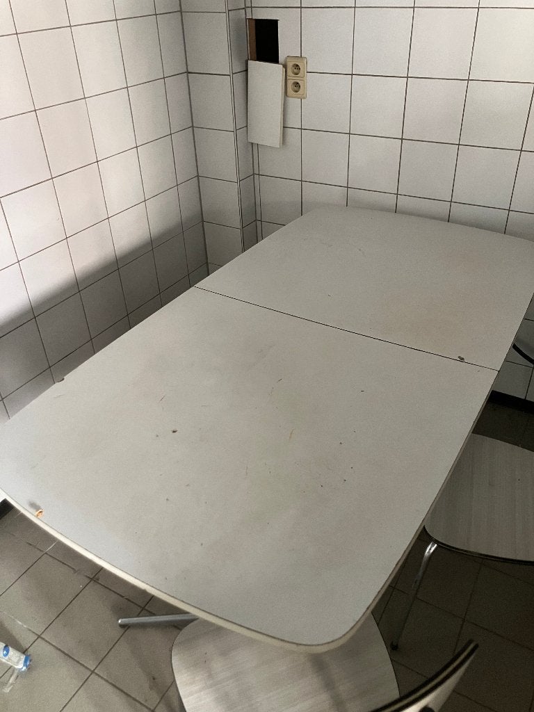 Table à manger robuste extensible - 167 x 89 cm, Enlèvement, Utilisé