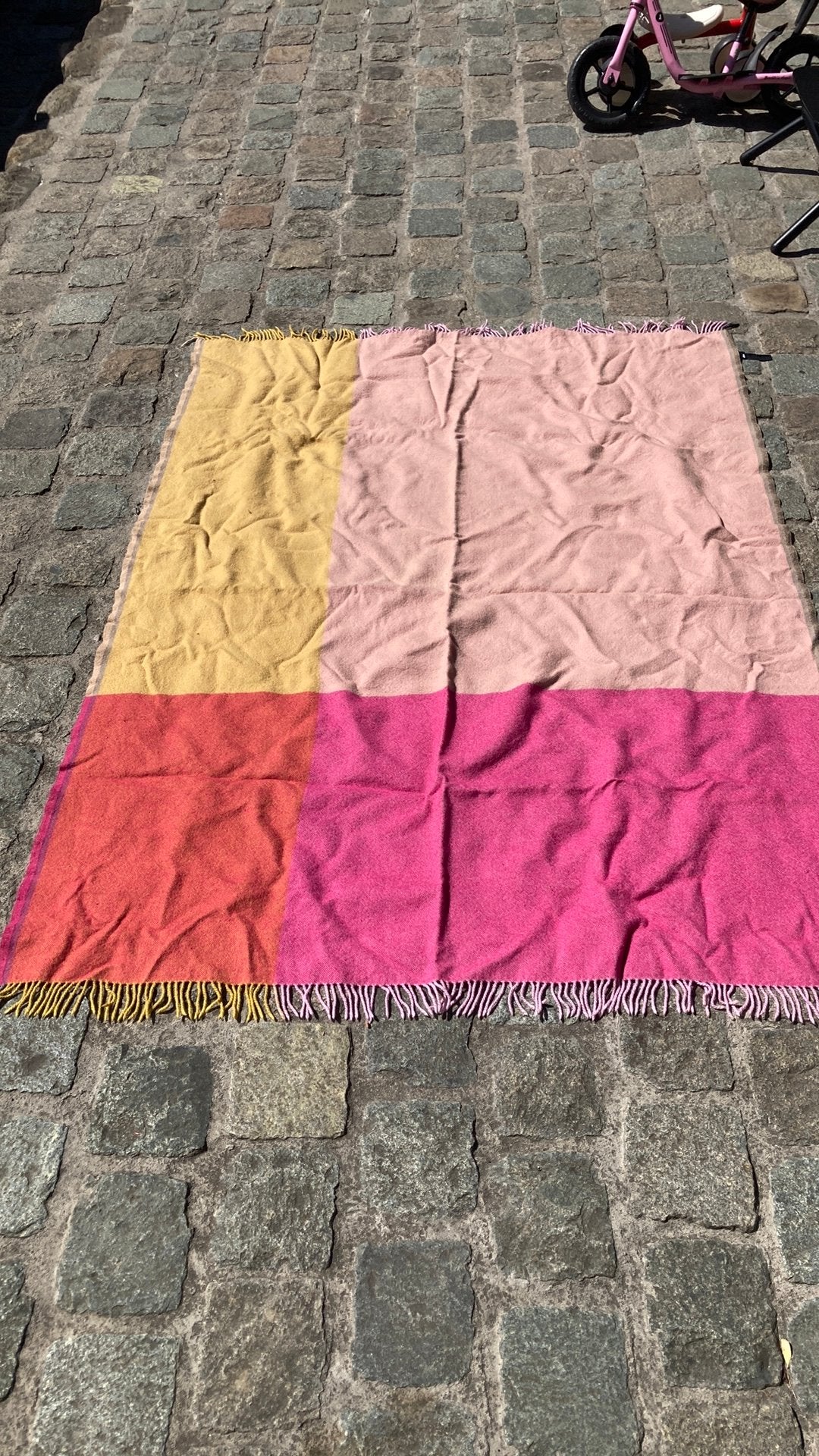 Plaid Vitra, 120 cm, Lavable, Laine, Enlèvement
