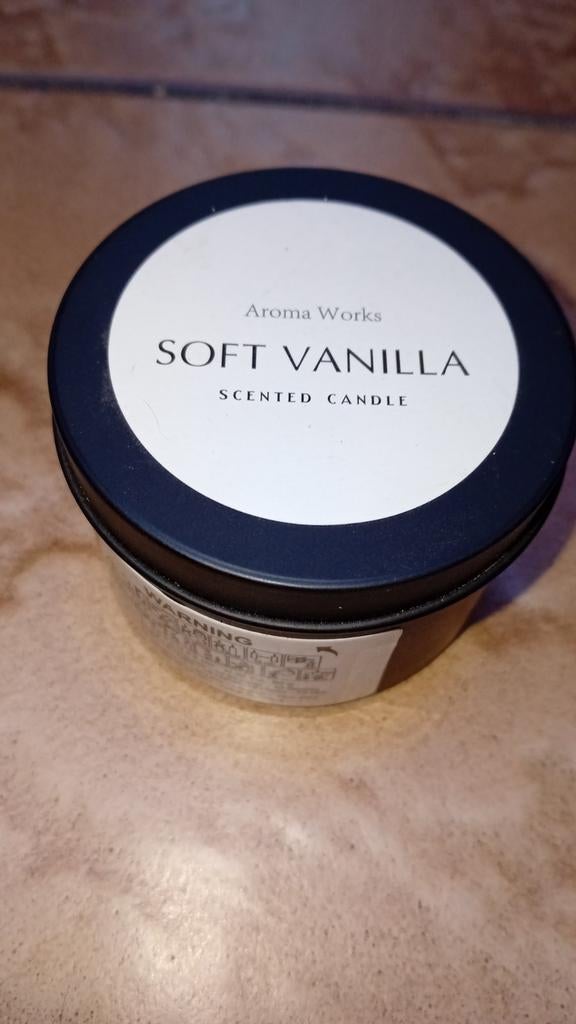Bougie senteur vanille, Enlèvement, Neuf, Bougie
