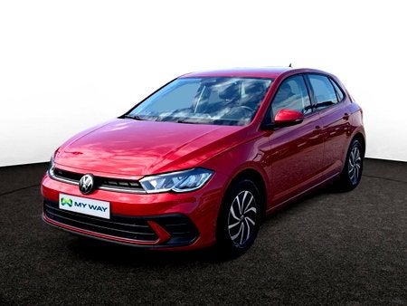 Volkswagen Polo 1.0 TSI Life Business OPF, Autos, Rouge, 118 g/km, Achat, Boîte manuelle