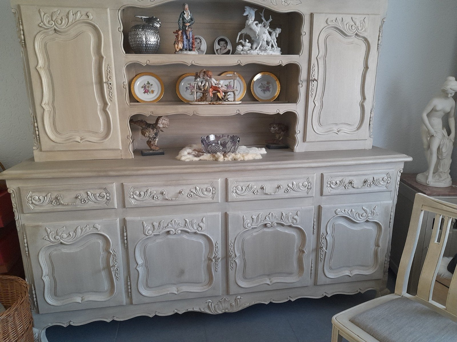 Kast , tafel 4 stoelen, Huis en Inrichting, Ophalen