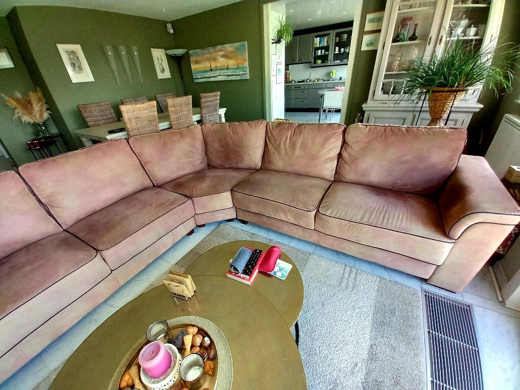 Gratis af te halen salon, Huis en Inrichting, Zetels | Zetels, Ophalen, Gebruikt, Klassiek, 150 tot 200 cm