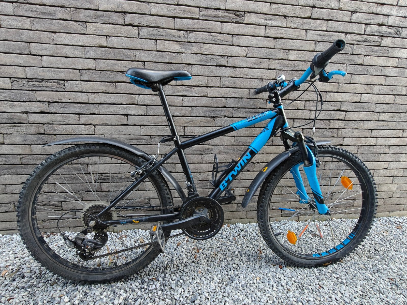 Jongensfiets 24" B'Twin Rockrider 500, Vélos & Vélomoteurs, Vélos | Garçons, Vitesses, Btwin rockrider 500, Enlèvement, Utilisé