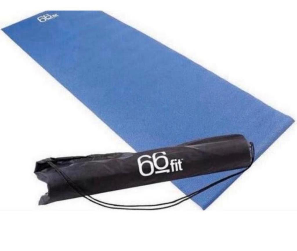 Tapis de yoga 66FIT 173 x 60 cm l'aérobic, yoga pilates gym, Enlèvement ou Envoi, Neuf, Tapis de yoga