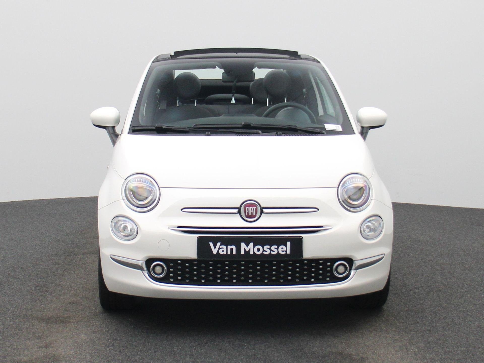 Fiat 500C 1.0 Hybrid 70 Dolcevita, Voorwielaandrijving, 4 zetels, Stof, Gebruikt